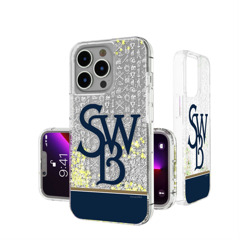 Scranton/Wilkes-Barre RailRiders Memories iPhone Glitter Case