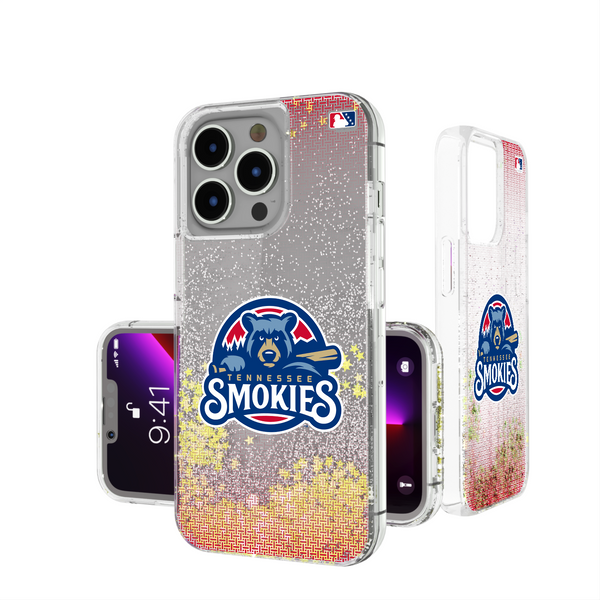 Tennessee Smokies Linen iPhone Glitter Phone Case