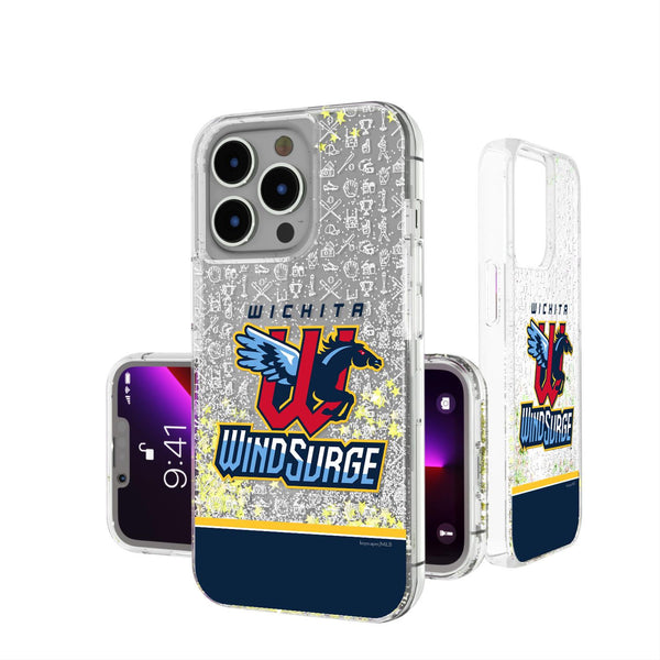 Wichita Wind Surge Memories iPhone Glitter Case