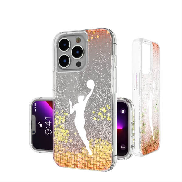 WNBA  Linen iPhone Glitter Phone Case