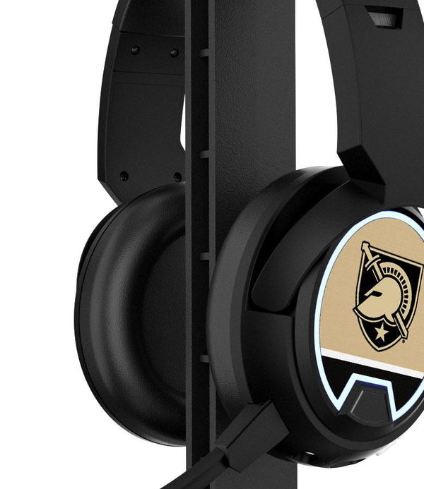 Army Academy Black Knights Stripe Gaming Headphones
