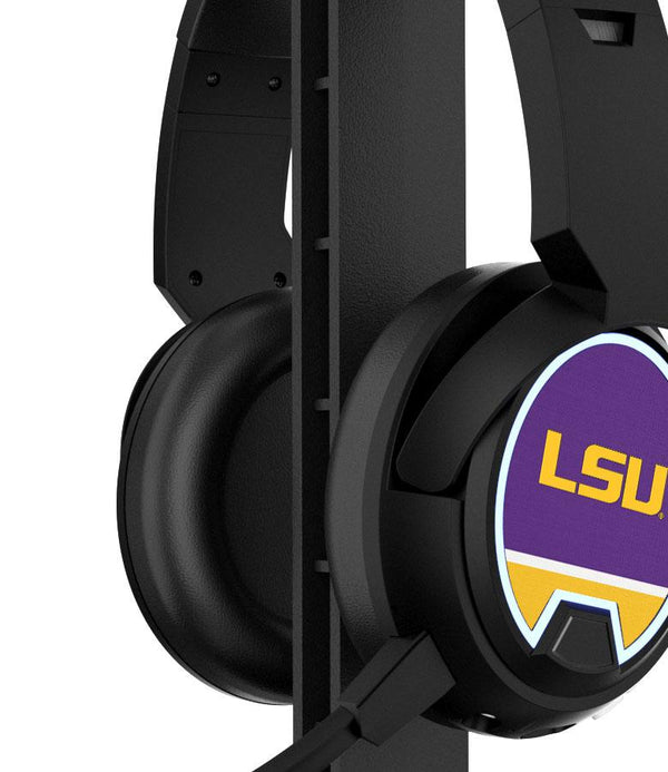 Louisiana State University Tigers Stripe Gaming Headphones