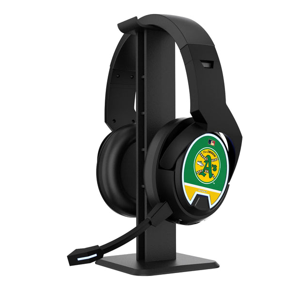 Oakland As 1971-1981 - Cooperstown Collection Stripe Gaming Headphones