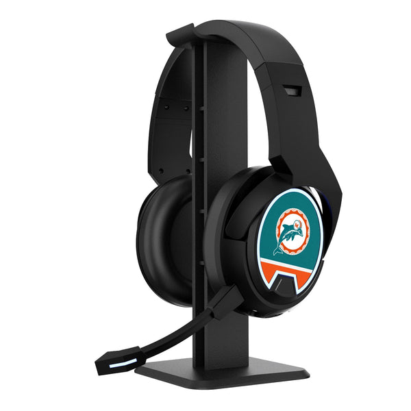 Miami Dolphins 1966-1973 Historic Collection Stripe Gaming Headphones