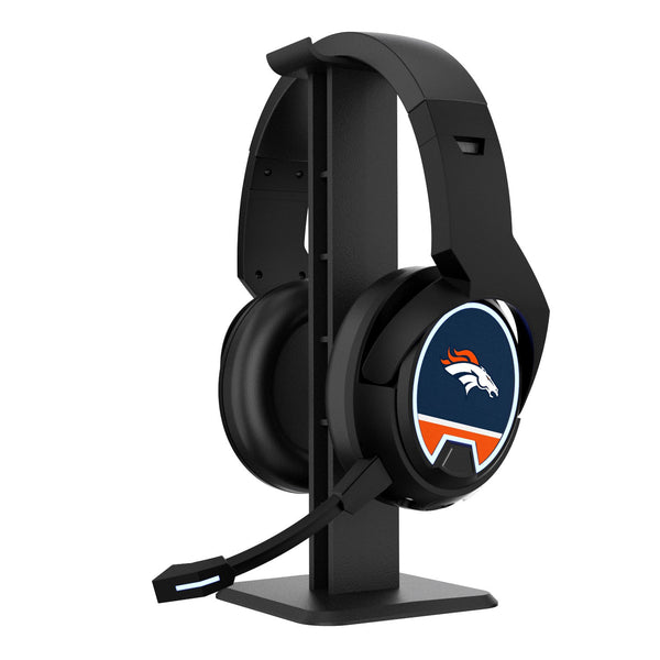 Denver Broncos Stripe Gaming Headphones