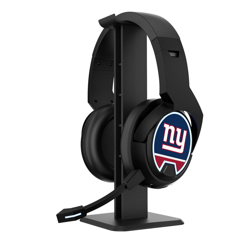 New York Giants Stripe Gaming Headphones
