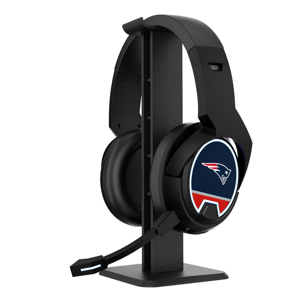 New England Patriots Stripe Gaming Headphones