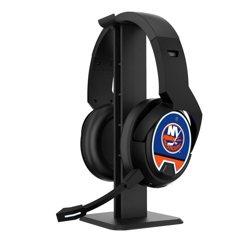 New York Islanders Stripe Gaming Headphones
