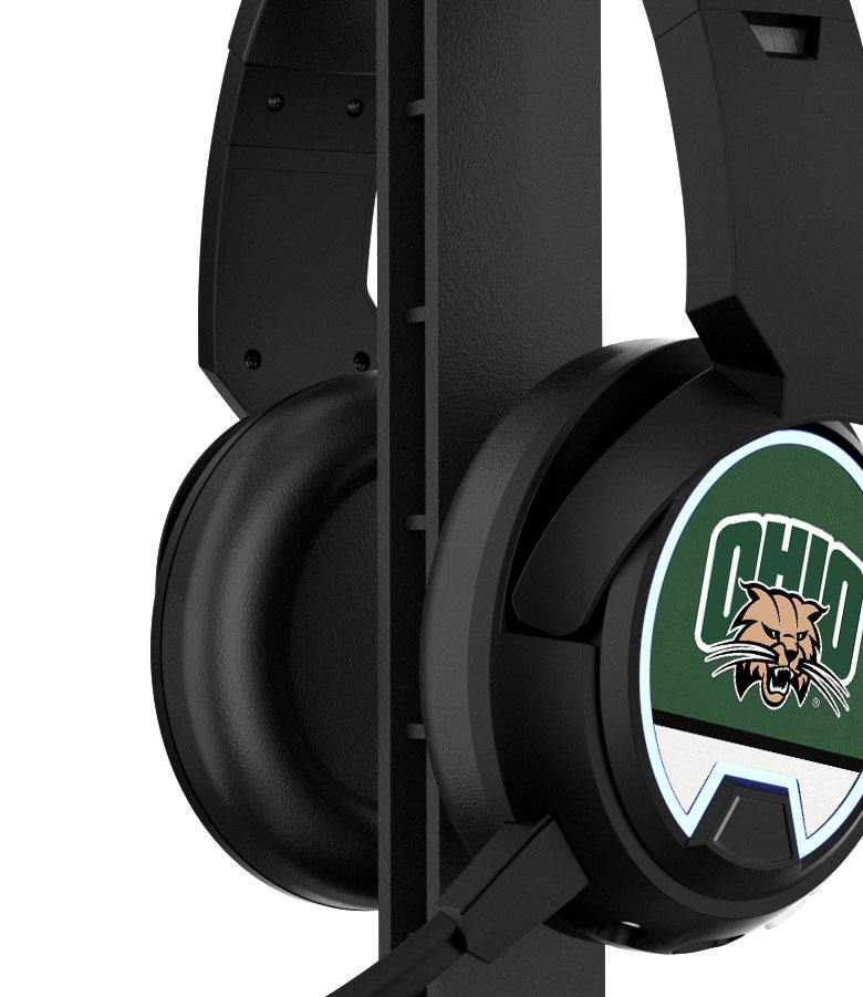 Ohio University Bobcats Stripe Gaming Headphones