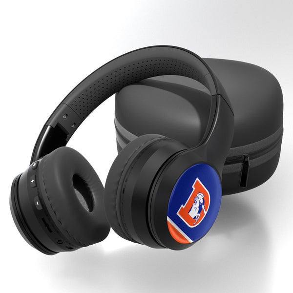 Denver Broncos 1993-1996 Historic Collection Stripe Wireless Over-Ear Bluetooth Headphones