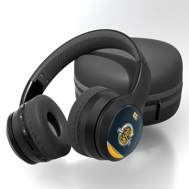 Charleston RiverDogs Stripe Wireless Over-Ear Bluetooth Headphones