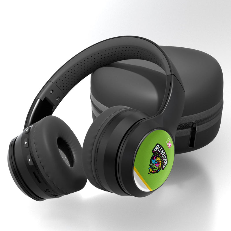 Modesto Alebrijes Stripe Wireless Over-Ear Bluetooth Headphones With Case