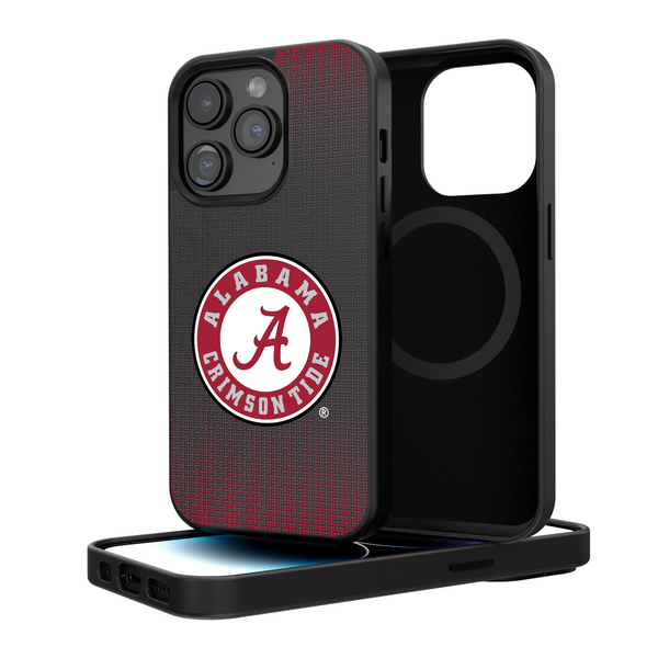 Alabama Crimson Tide Linen iPhone Magnetic Phone Case