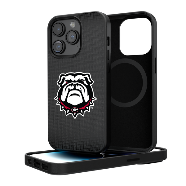 Georgia Bulldogs Linen iPhone Magnetic Phone Case