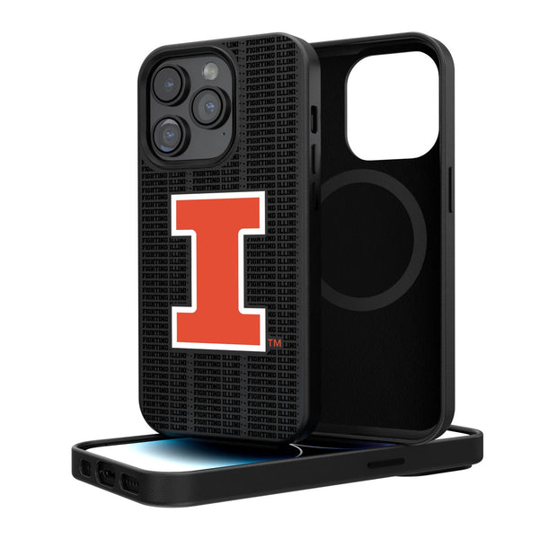 Illinois Fighting Illini Blackletter iPhone Magnetic Case