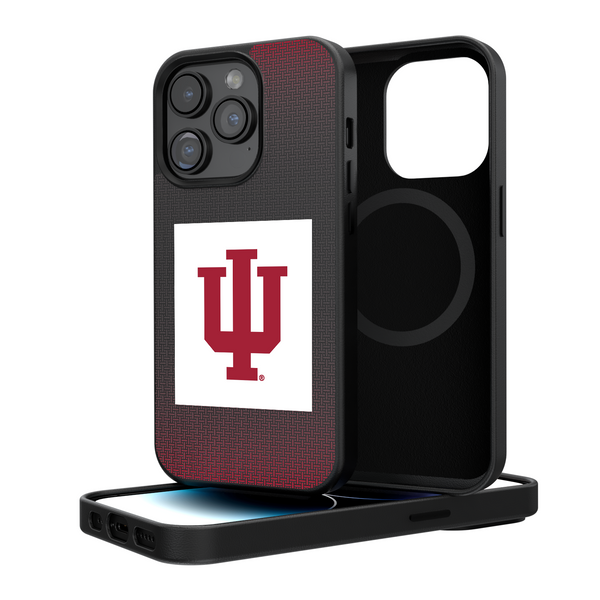 Indiana Hoosiers Linen iPhone Magnetic Phone Case