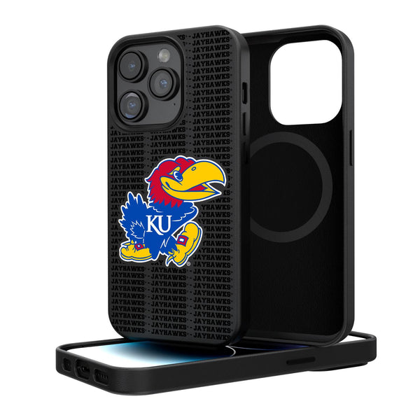 Kansas Jayhawks Blackletter iPhone Magnetic Case