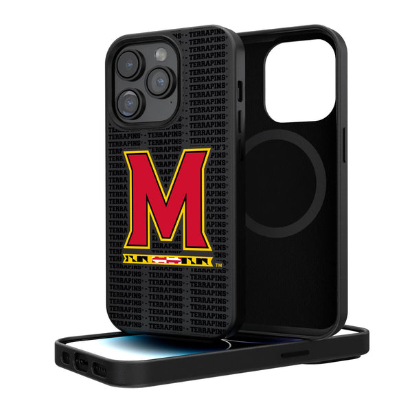 Maryland Terrapins Blackletter iPhone Magnetic Case