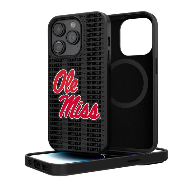 Mississippi Ole Miss Rebels Blackletter iPhone Magnetic Case