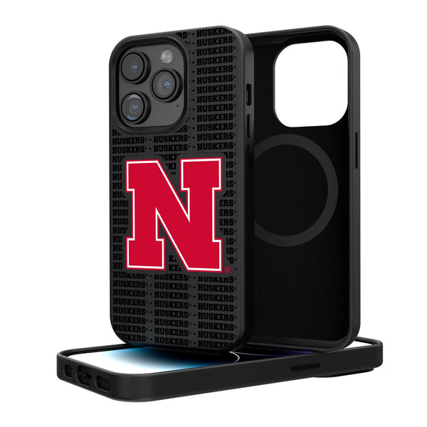 Nebraska Huskers N Blackletter iPhone Magnetic Case