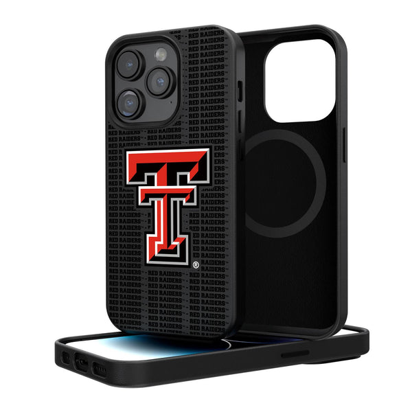 Texas Tech Red Raiders Blackletter iPhone Magnetic Case