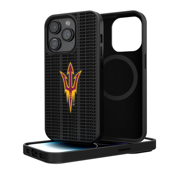 Arizona State Sun Devils Blackletter iPhone Magnetic Case