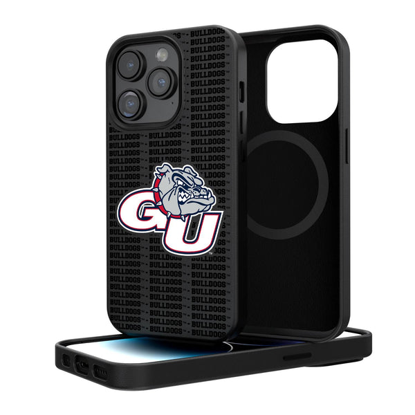 Gonzaga Bulldogs Blackletter iPhone Magnetic Case