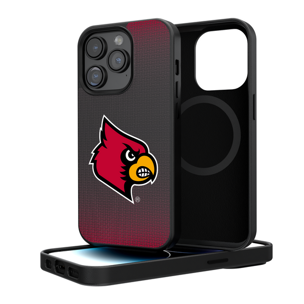 Louisville Cardinals Linen iPhone Magnetic Phone Case