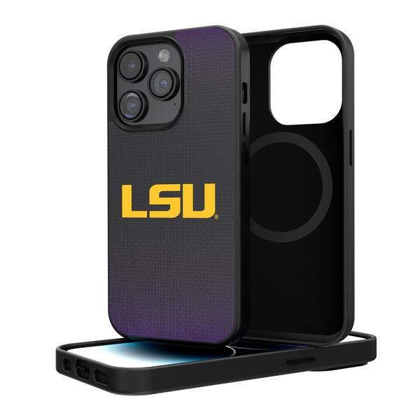 Louisiana State University Tigers Linen iPhone Magnetic Phone Case