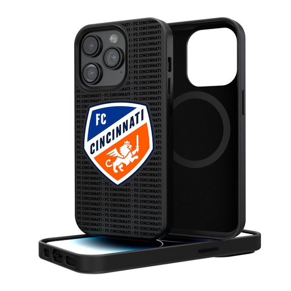 FC Cincinnati  Blackletter iPhone Magnetic Case