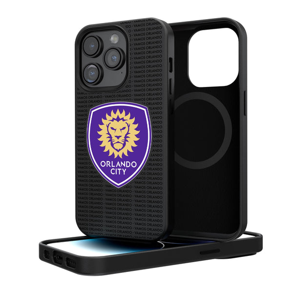 Orlando City Soccer Club  Blackletter iPhone Magnetic Case