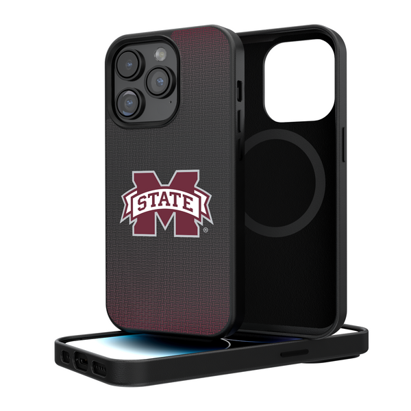 Mississippi State Bulldogs Linen iPhone Magnetic Phone Case