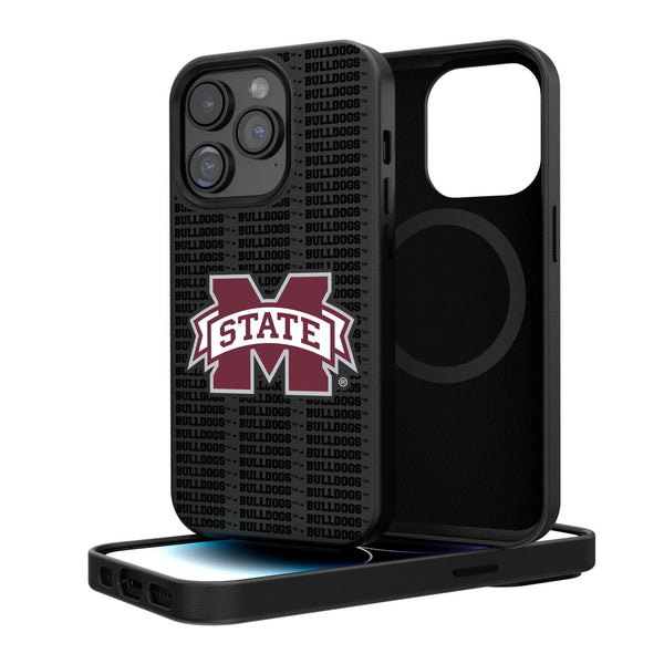 Mississippi State Bulldogs Blackletter iPhone Magnetic Case