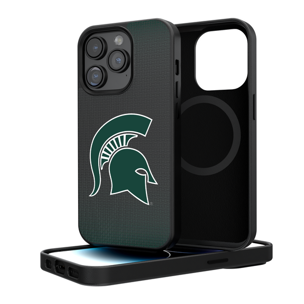 Michigan State Spartans Linen iPhone Magnetic Phone Case