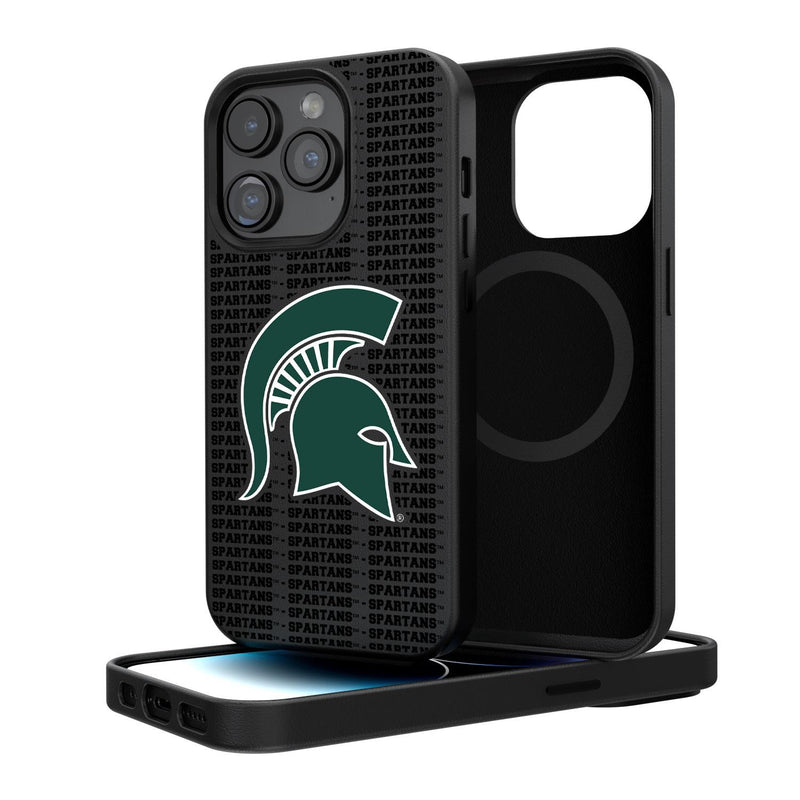 Michigan State Spartans Blackletter iPhone Magnetic Case