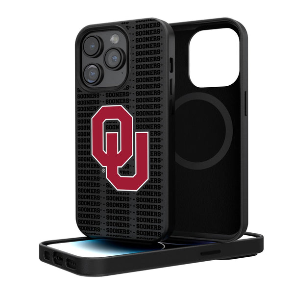 Oklahoma Sooners Blackletter iPhone Magnetic Case