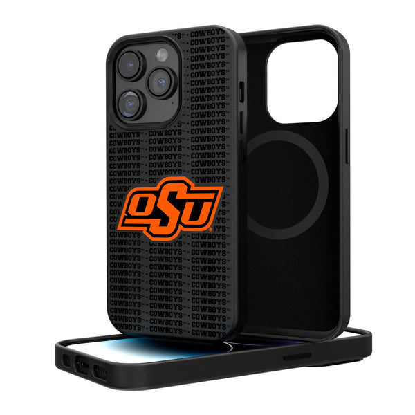 Oklahoma State Cowboys Blackletter iPhone Magnetic Case