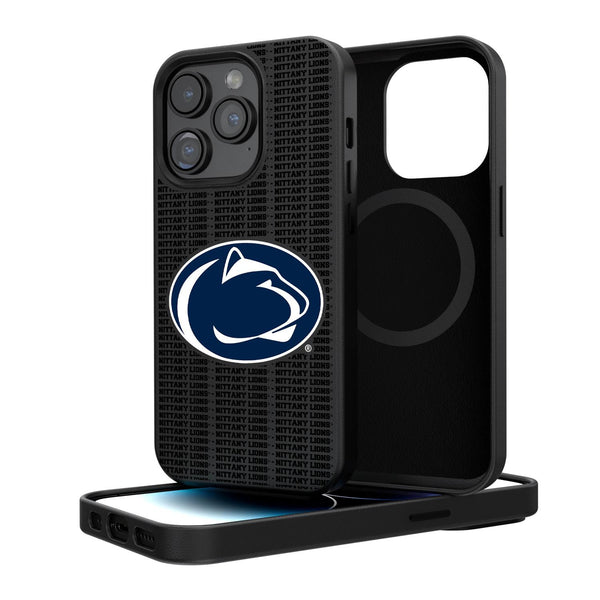 Penn State Nittany Lions Blackletter iPhone Magnetic Case