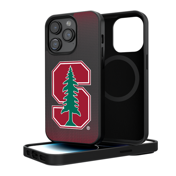 Stanford Cardinal Linen iPhone Magnetic Phone Case