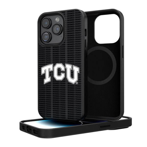Texas Christian Horned Frogs Blackletter iPhone Magnetic Case