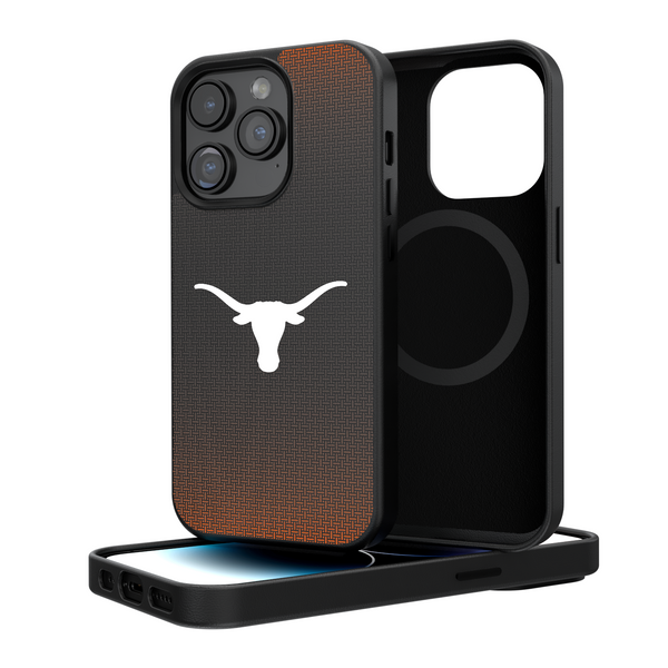 Texas Longhorns Linen iPhone Magnetic Phone Case