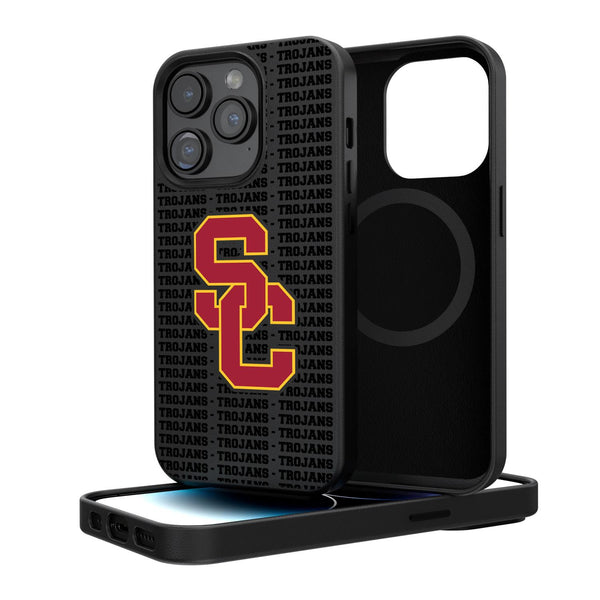 Southern California Trojans Blackletter iPhone Magnetic Case