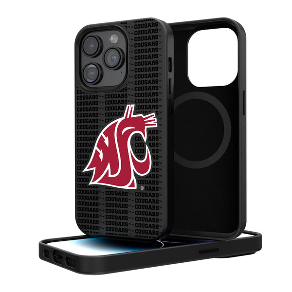Washington State Cougars Blackletter iPhone Magnetic Case
