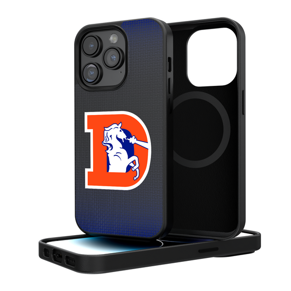 Denver Broncos 1993-1996 Historic Collection Linen iPhone Magnetic Phone Case