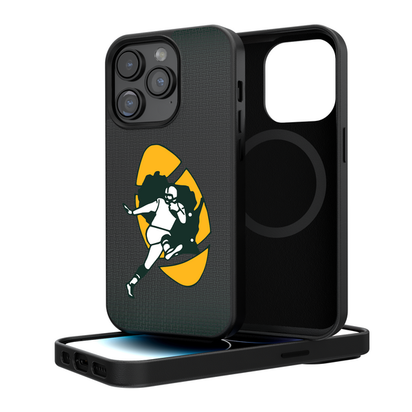 Green Bay Packers Historic Collection Linen iPhone Magnetic Phone Case