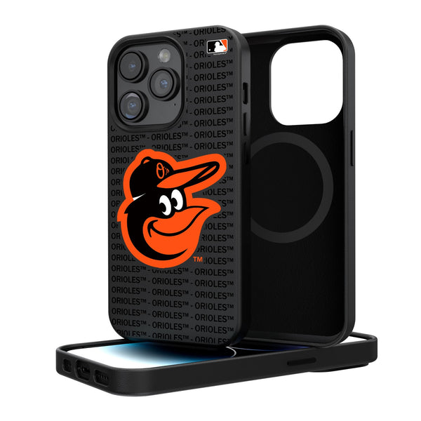 Baltimore Orioles Blackletter iPhone Magnetic Case