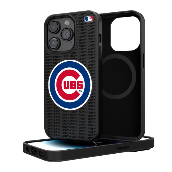 Chicago Cubs Blackletter iPhone Magnetic Case
