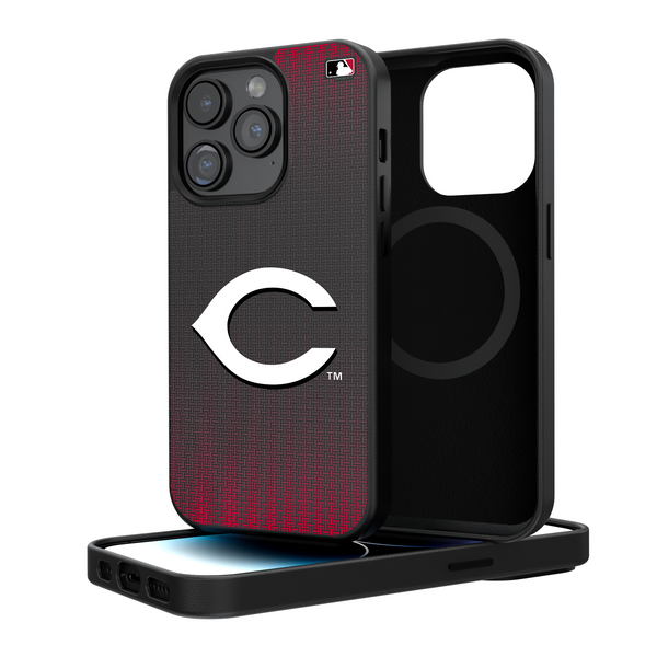 Cincinnati Reds Linen iPhone Magnetic Phone Case