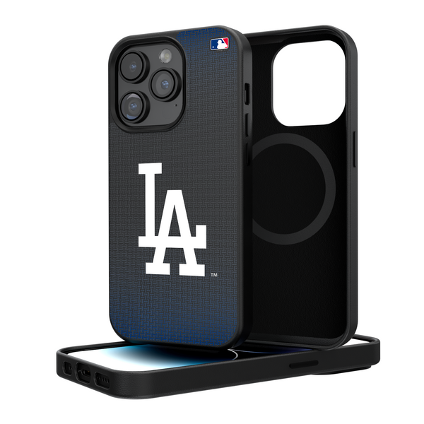LA Dodgers Linen iPhone Magnetic Phone Case