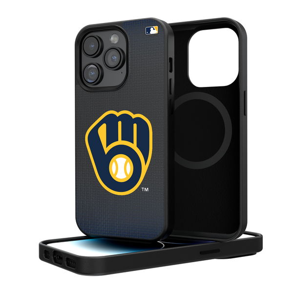 Milwaukee Brewers Linen iPhone Magnetic Phone Case